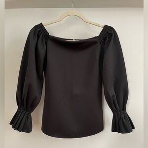 Ted Baker London Black Off Shoulder Top -Size 1